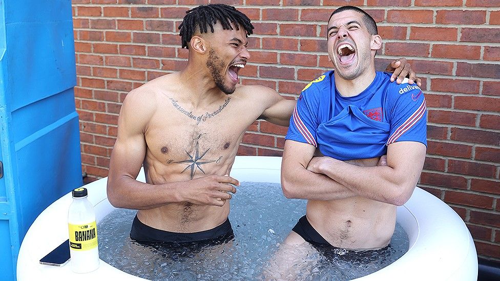 Tyrone Mings and Conor Coady