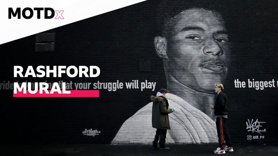 Marcus Rashford Mural Defaced After England Euro 2020 Defeat - BBC News