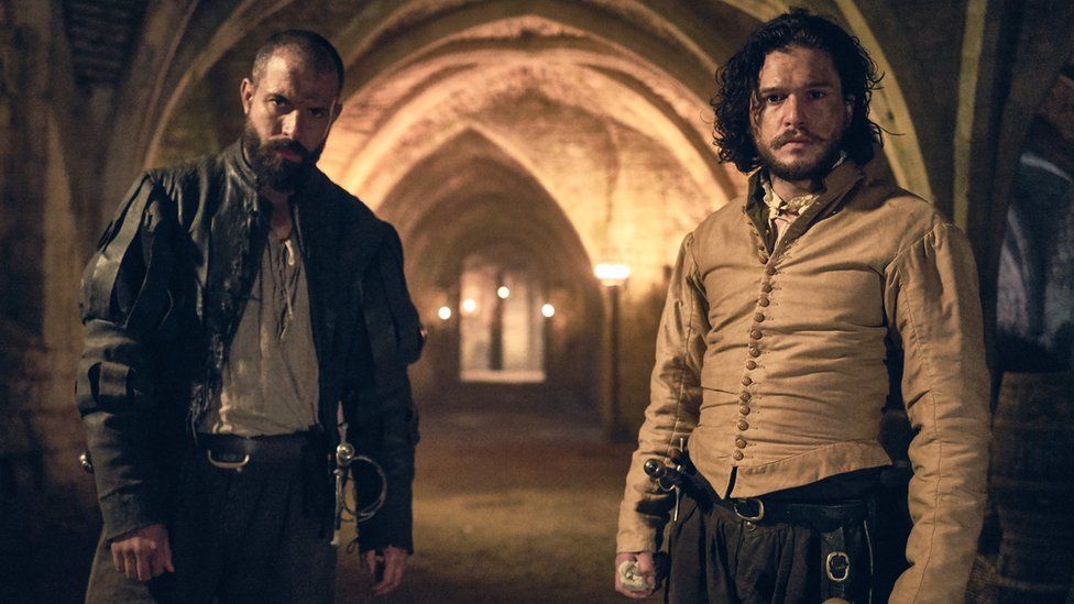 Tom Cullen and Kit Harington in Gunpowder