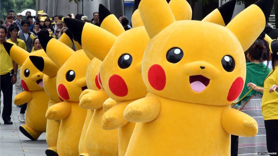 Pikachu Mascots