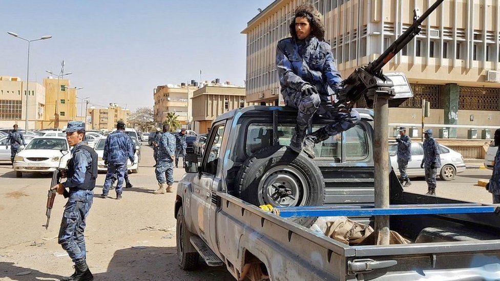 Haftar's forces in Sebha, southern Libya