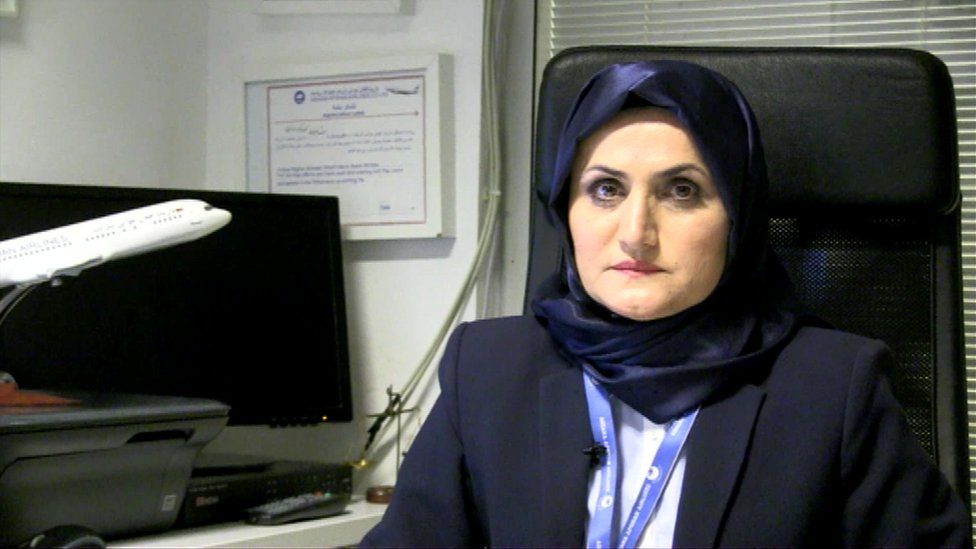 Sohila Shalizai of Afghan airline Ariana