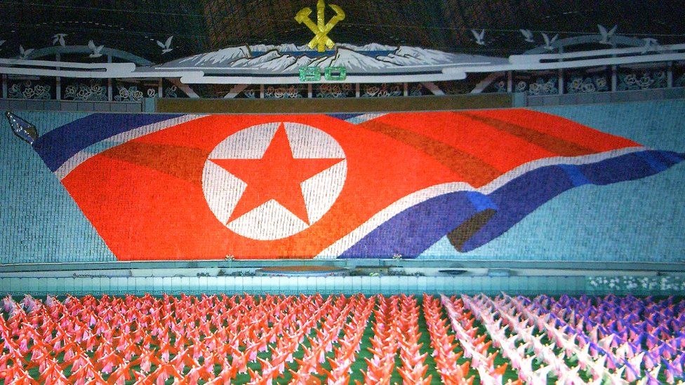 North Korean parade