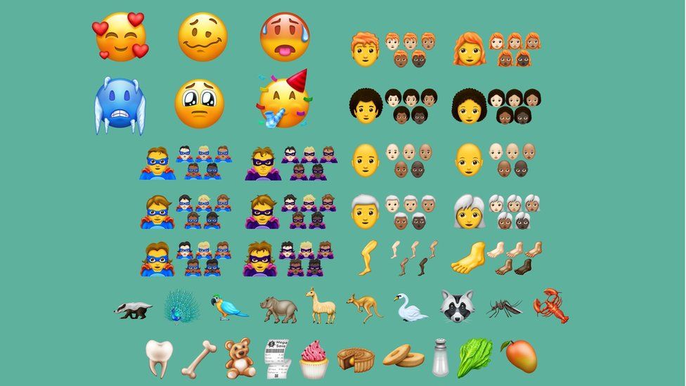 emoticons list for android
