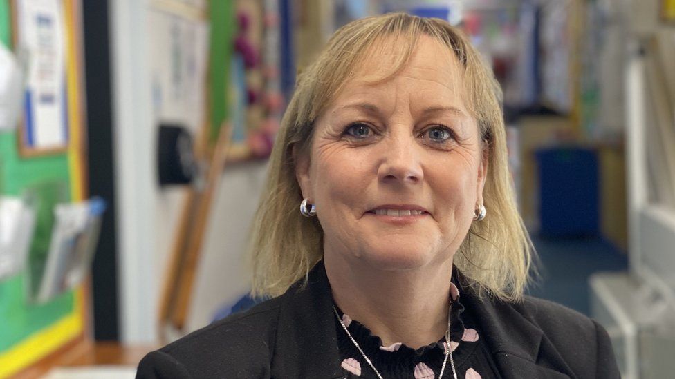 Gayle Major, head teacher, Blaenrhonddan Primary School