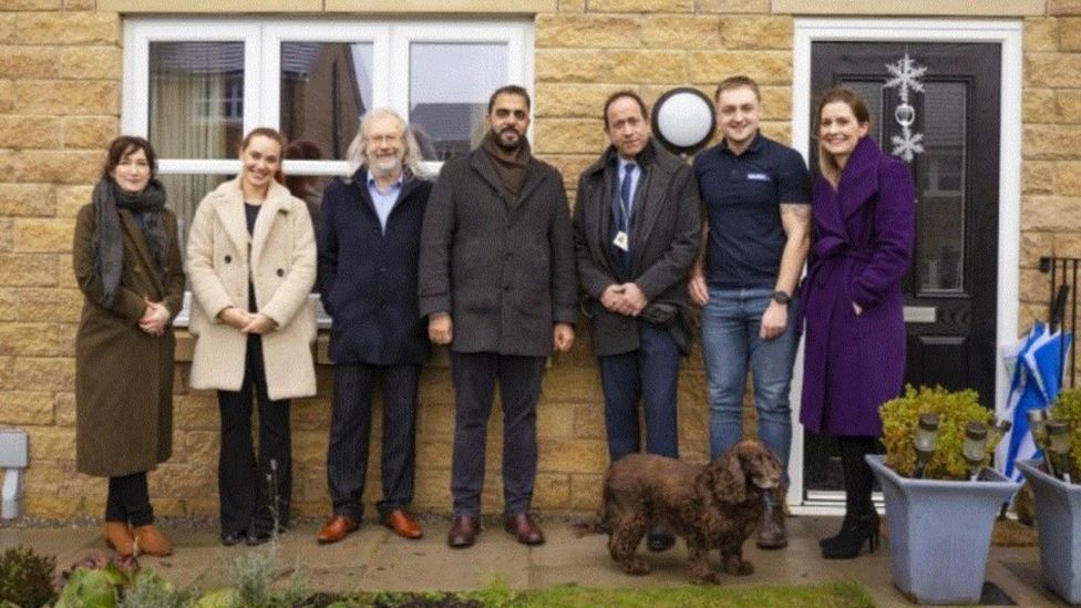 New Darwen homes estate near old coal mine opens BBC News