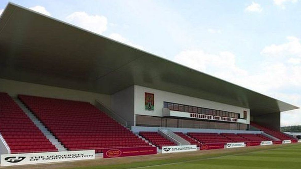 East Stand at Sixfields