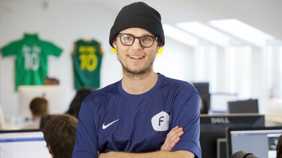 Patrik Arnesson, chief executive officer of Football Addicts