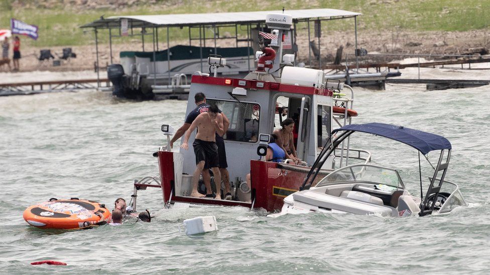 Why Did Multiple Boats Sink at the Trump Boat Parade on Texas' Lake Travis 