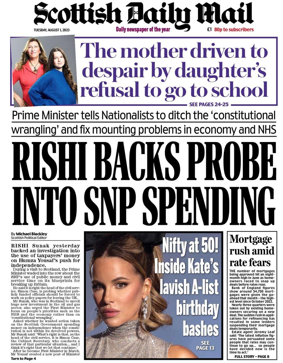 scottish daily mail