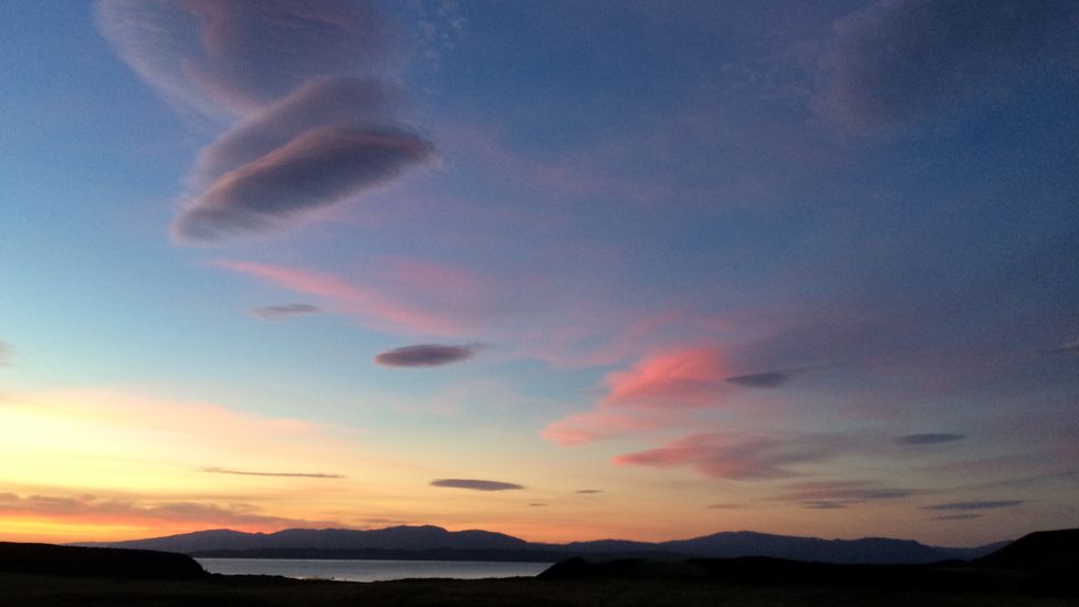 Clouds over the Isle of Kerrera
