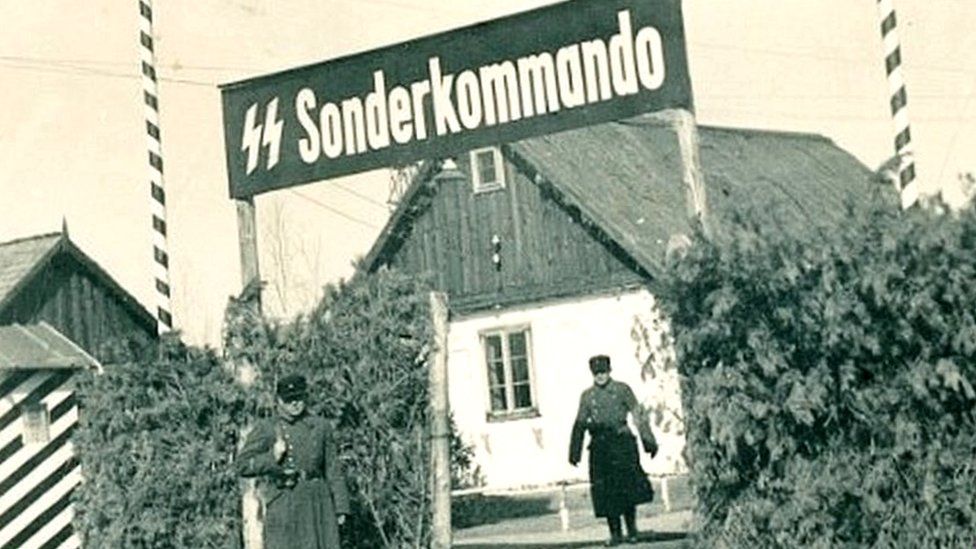 Entrance to Sobibor