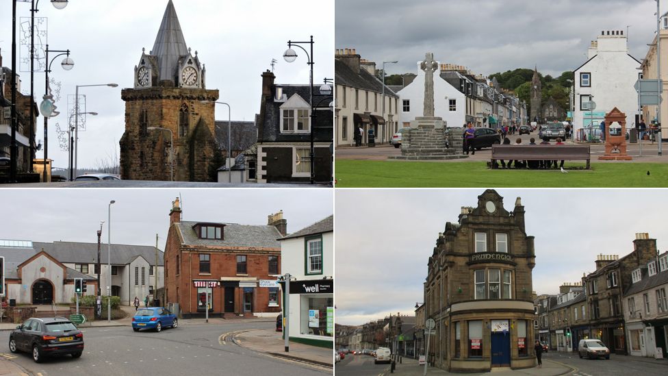 Hawick, Mauchline, Inverkeithing and Lochgilphead secure regeneration