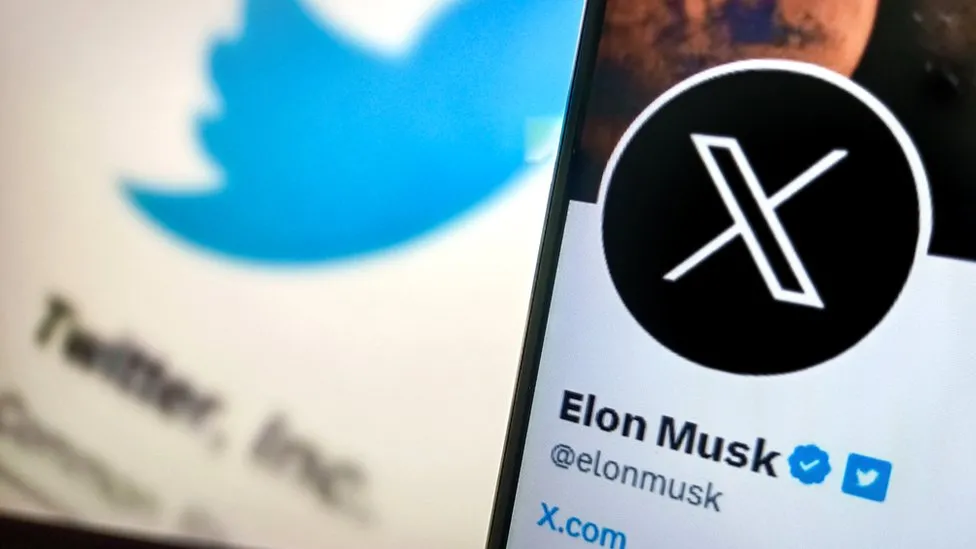 Elon Musk: Twitter unveils X logo to replace blue bird