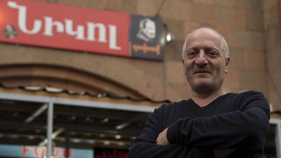 Shopkeeper Andranik Grigorian