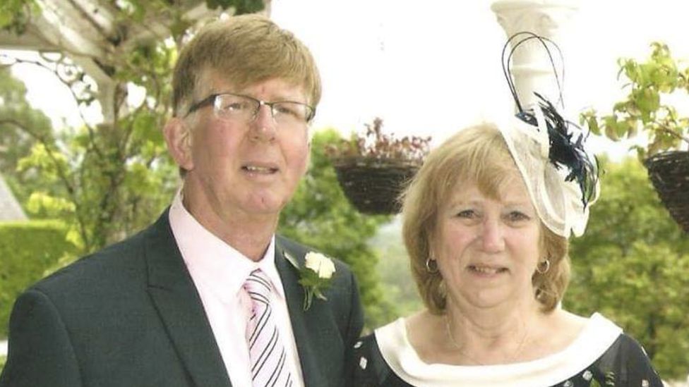 Paul Bexon and his wife, Chris