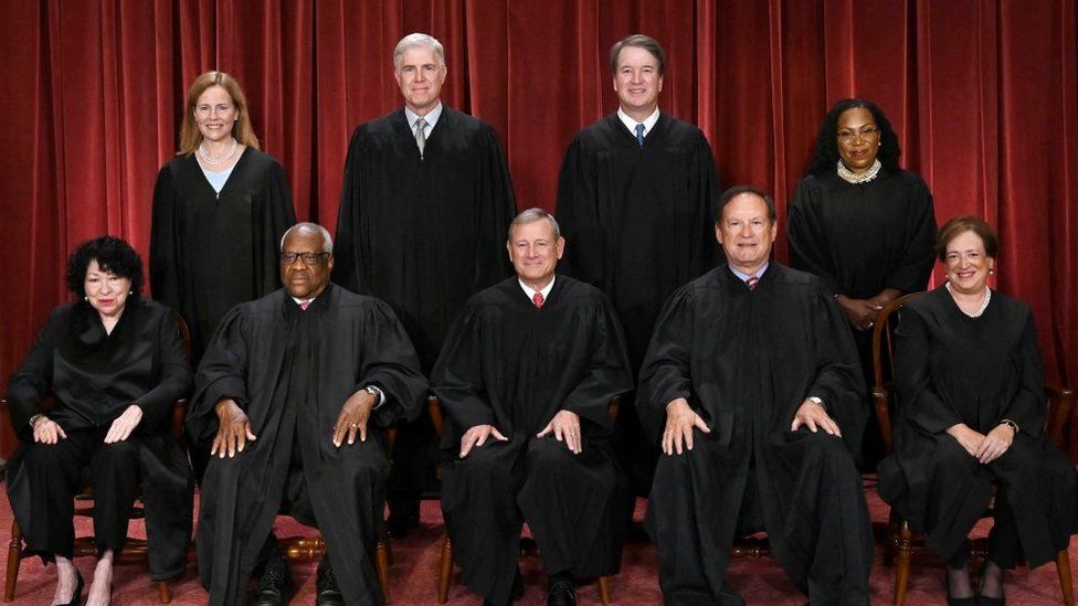 US Supreme Court official group portrait