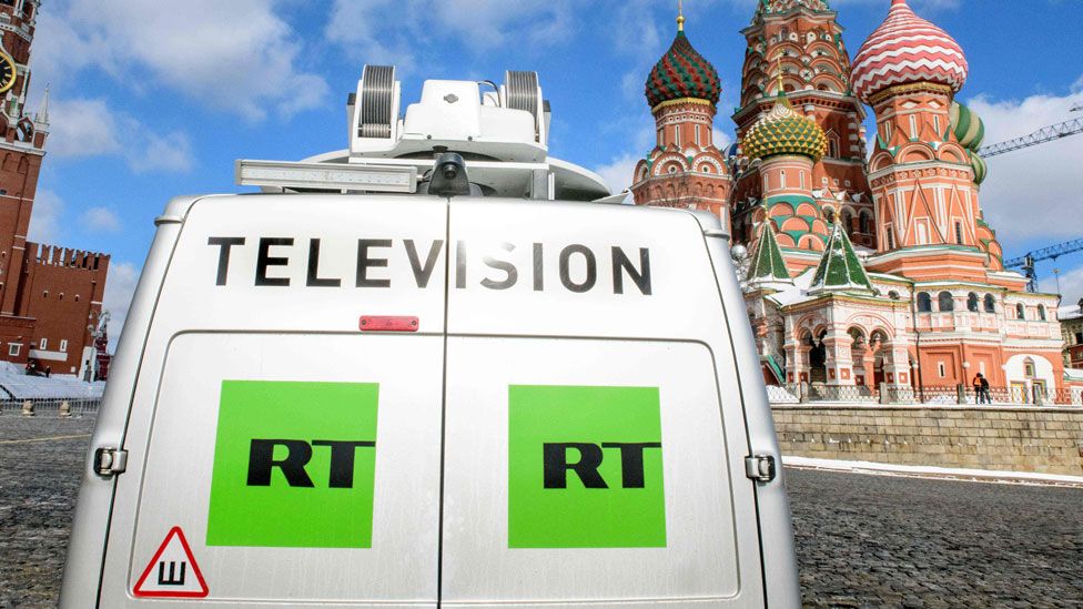 Russia Today van