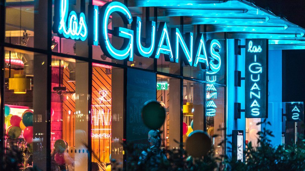 Las Iguanas restaurant