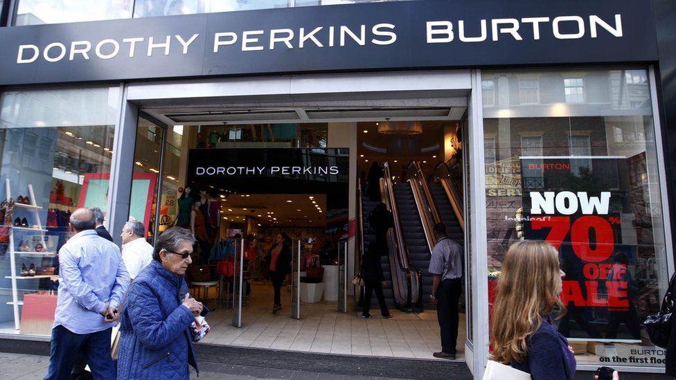 Dorothy Perkins/Burton store