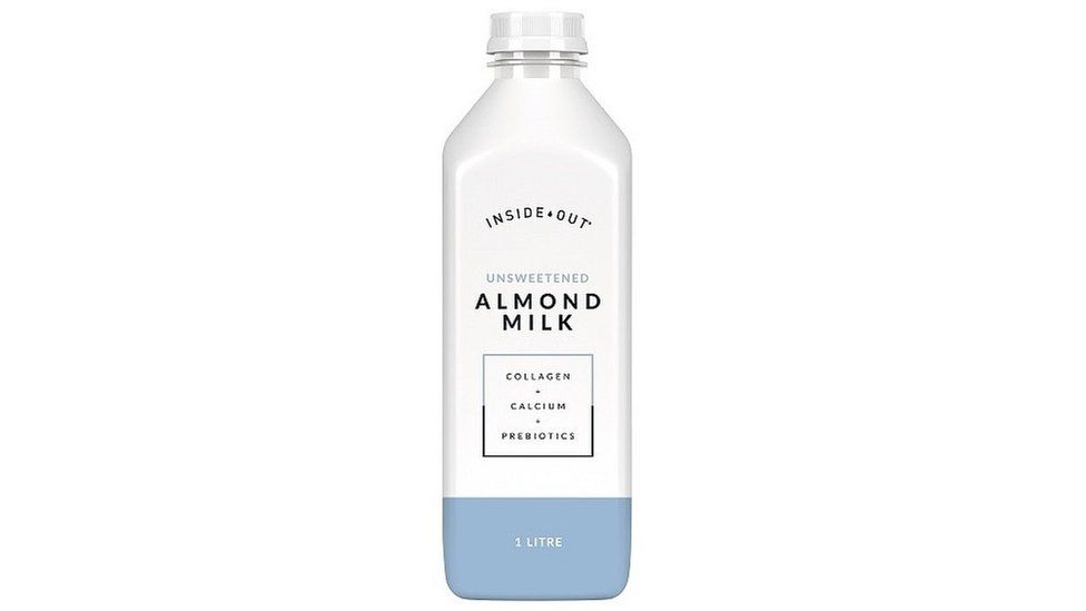 Inside Out's Unsweetened Almond Milk.