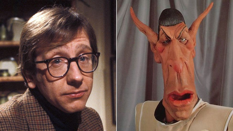 Enn Reitel in The Further Adventures of Lucky Jim and 'Leonard Nimoy' in Spitting Image