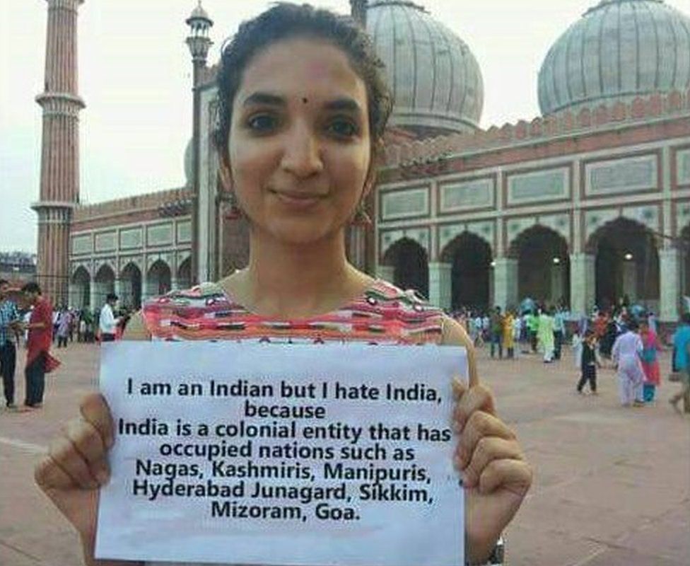 india-student-refuses-to-be-anti-pakistan-poster-girl-bbc-news