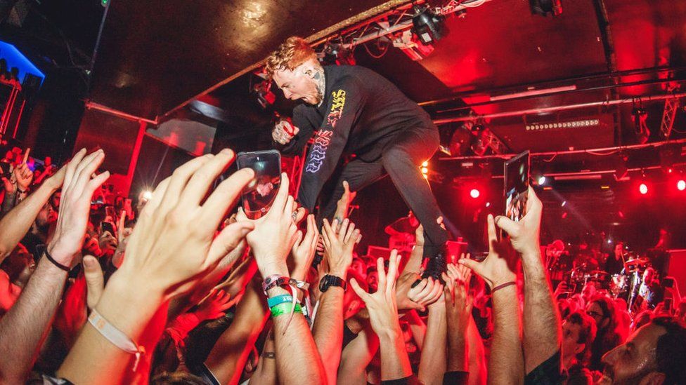Frank Carter and the Rattlesnakes perform in Madrid 14 November 2019