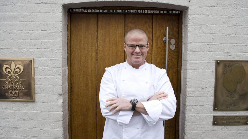 Heston Blumenthal at the Fat Duck