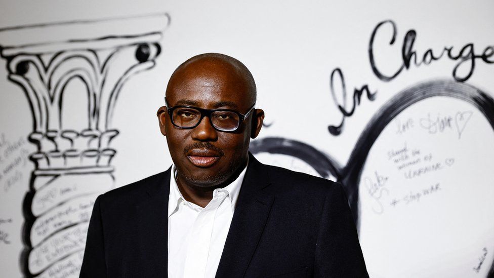 British Vogue editor Edward Enninful steps down - BBC News