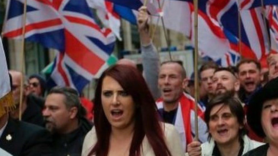 Britain First march