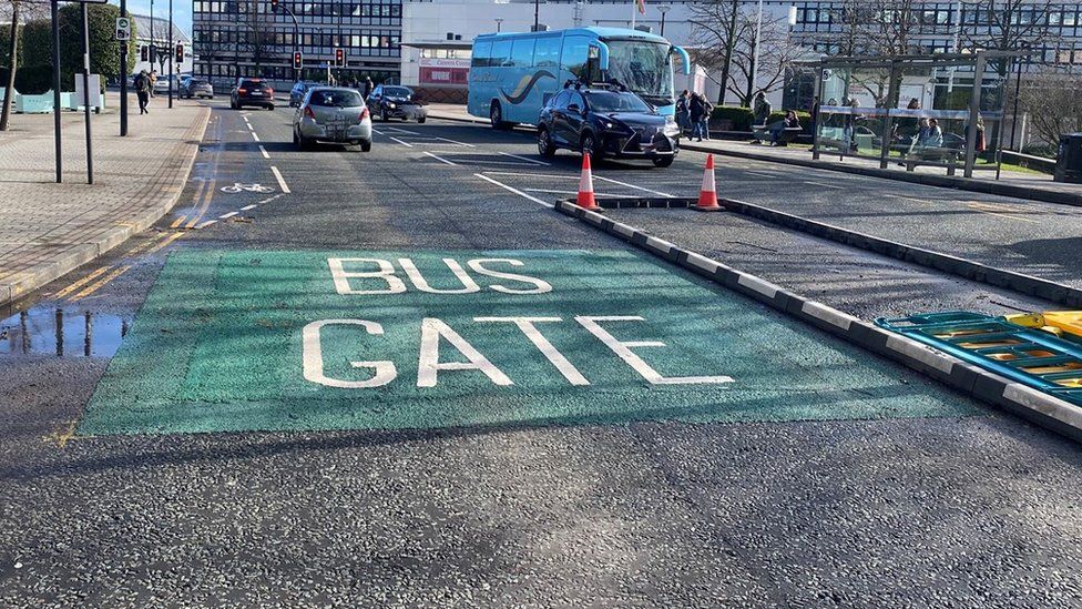 Arundel Gate bus gate