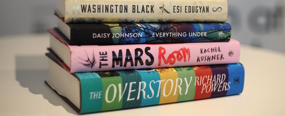 Some of the shortlisted books for the Man Booker Prize 2018