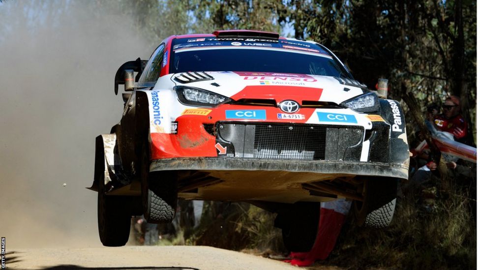 World Rally Championship: Elfyn Evans maintains pressure on leader ...