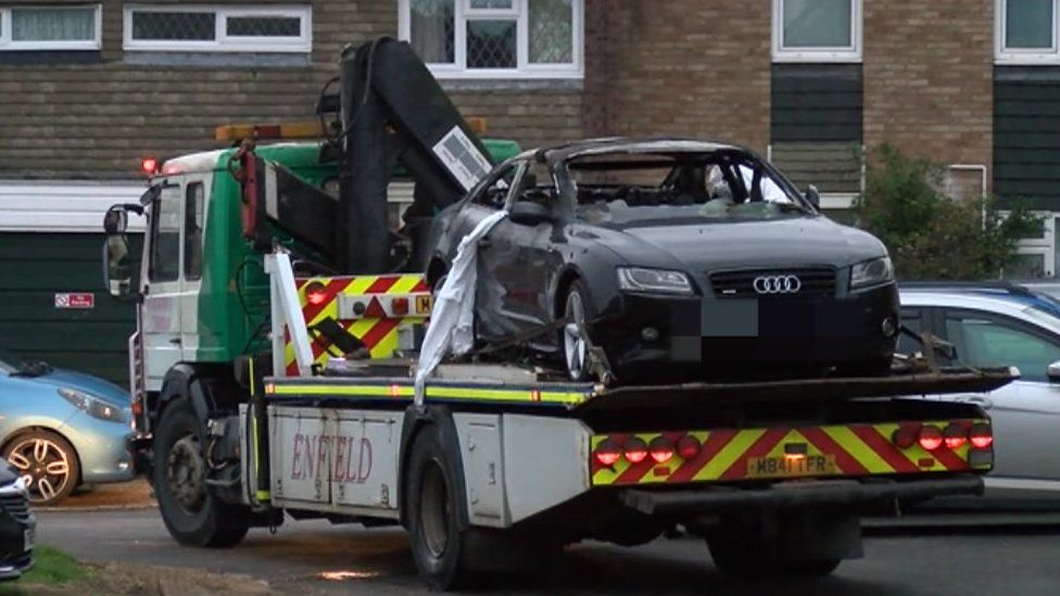 Audi removed from scene