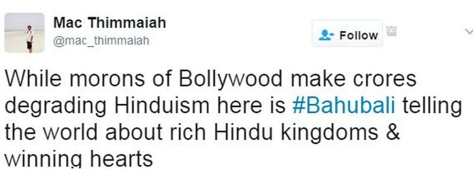 While morons of Bollywood make crores degrading Hinduism here is #Bahubali telling the world about rich Hindu kingdoms & winning hearts