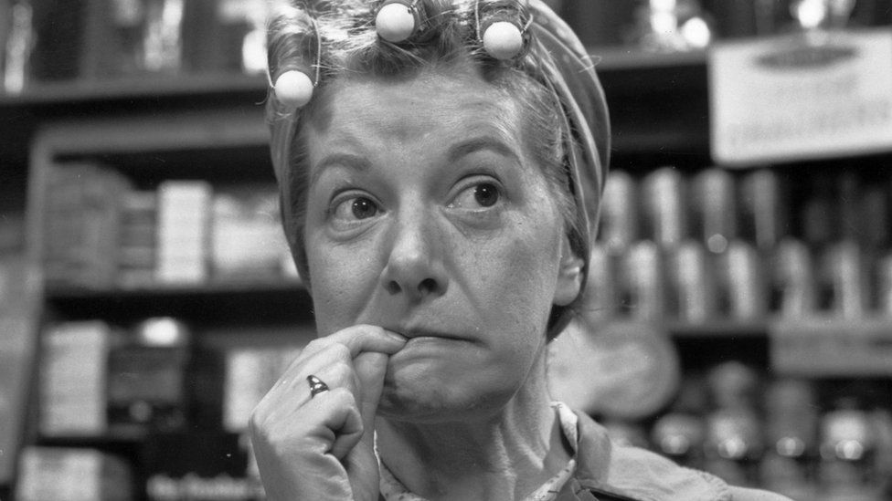 Jean Alexander as Hilda Ogden in Coronation Street