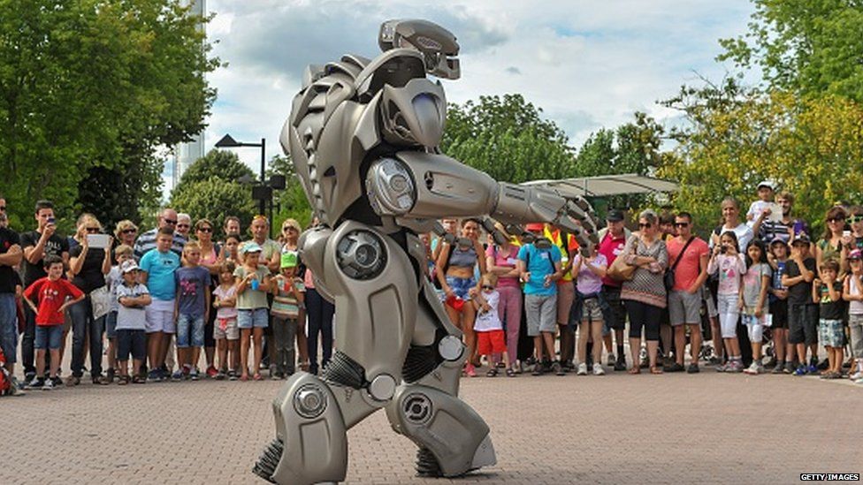 'Titan the robot', the new attraction of the Futuroscope theme park