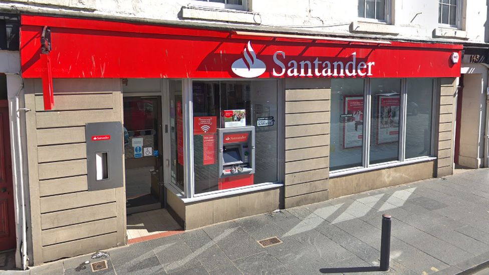 Santander branch in St Andrews