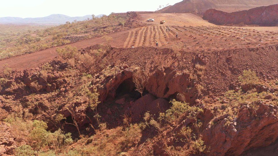 File image shows Juukan Gorge in Western Australia