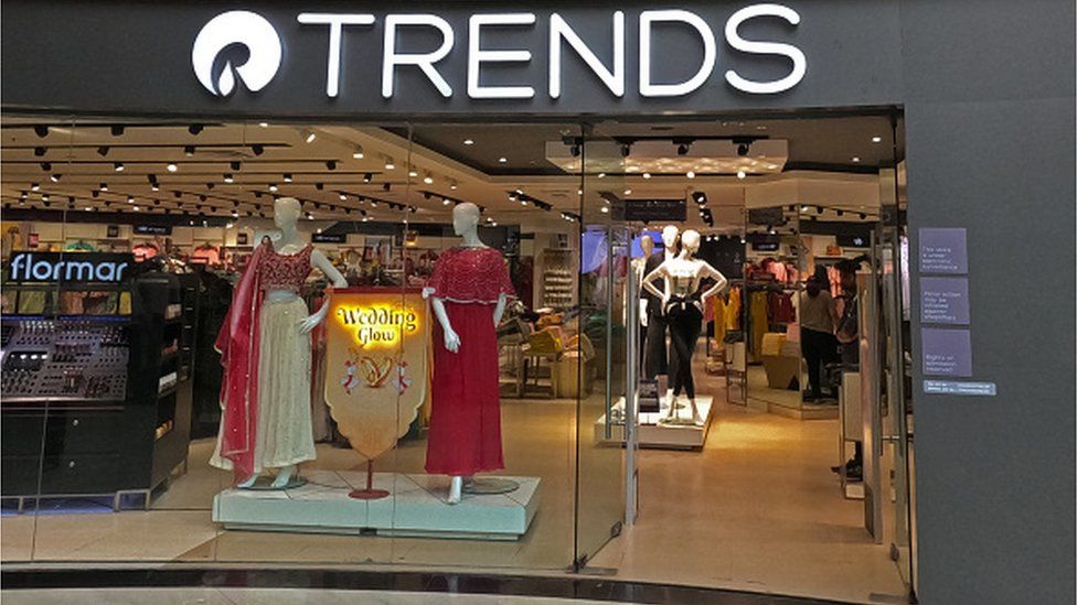 Reliance Trends shop is seen in Mumbai, India, 10 July, 2023. I