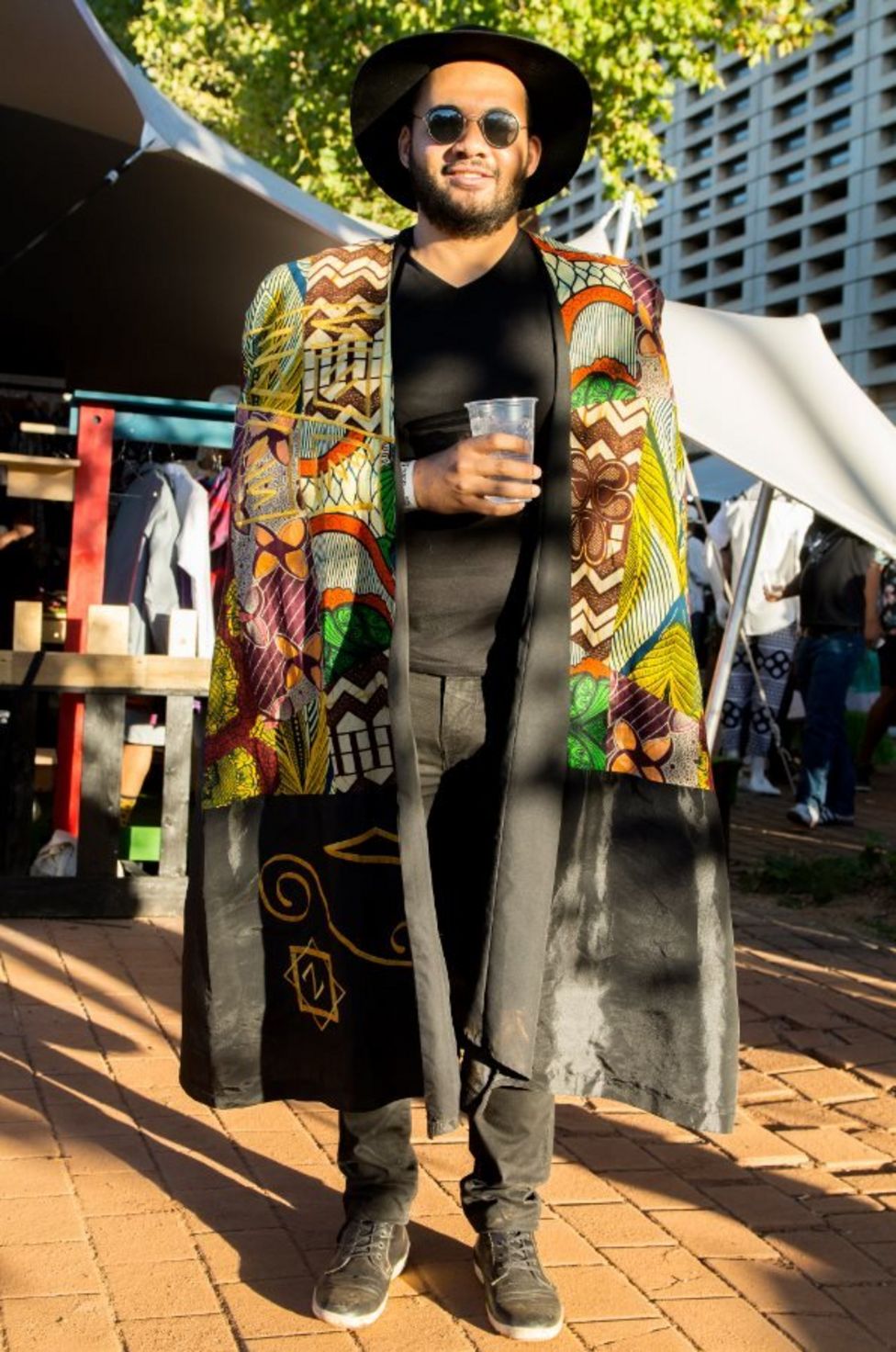Musician Bokani Dyer at AfroPunk festival Johannesburg