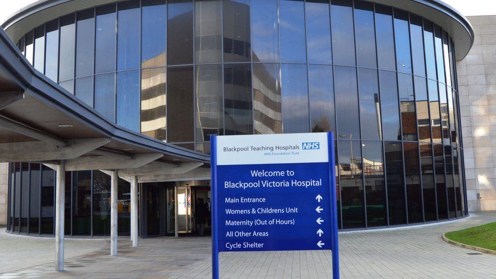 Blackpool Victoria Hospital entrance