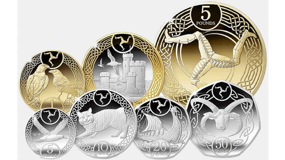 Current Manx coin designs