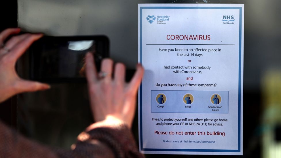 coronavirus sign