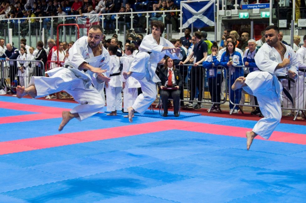 In pictures International karate tournament back in Dundee BBC News