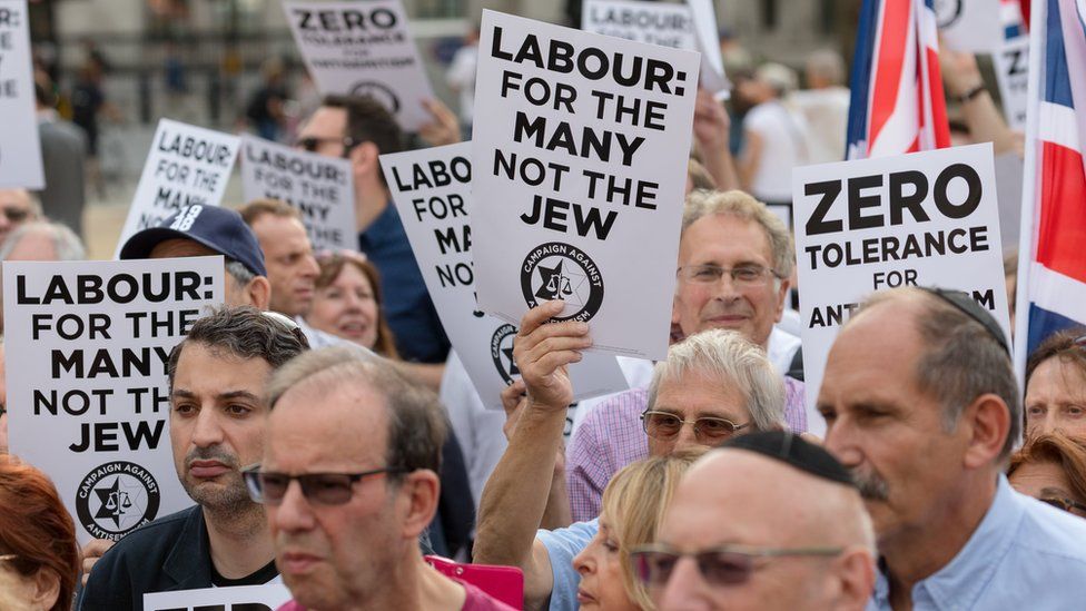 Jewish Labour protesters