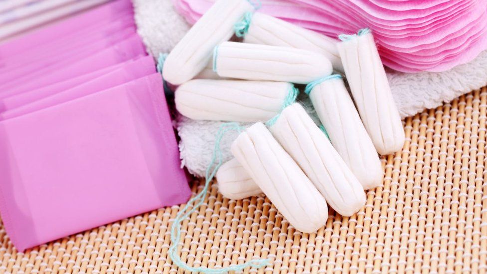 Sanitary towels and tampons