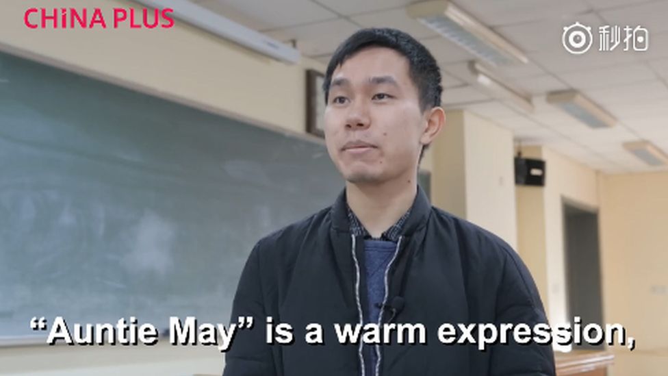 Chinese students say why they like "Auntie May"