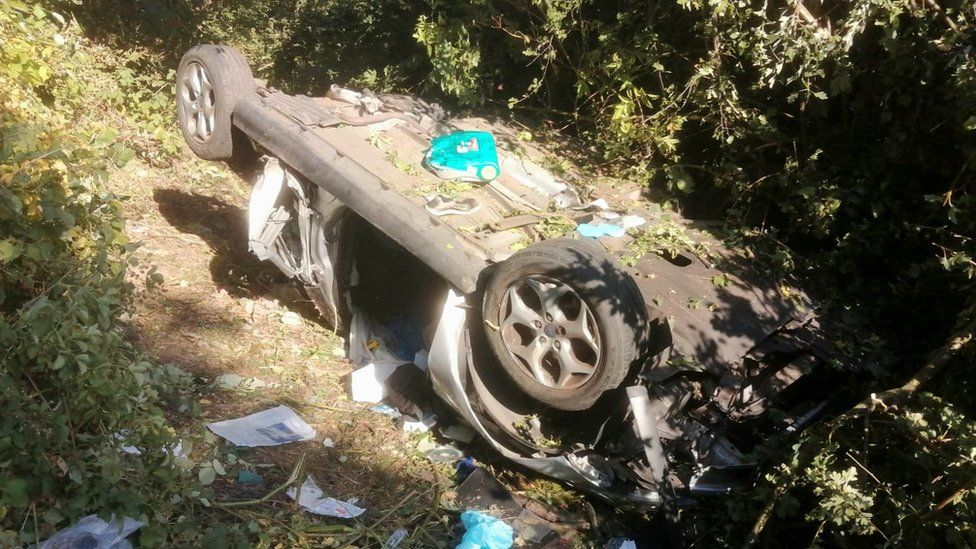 Lichfield Driver in critical condition after A5 crash BBC News